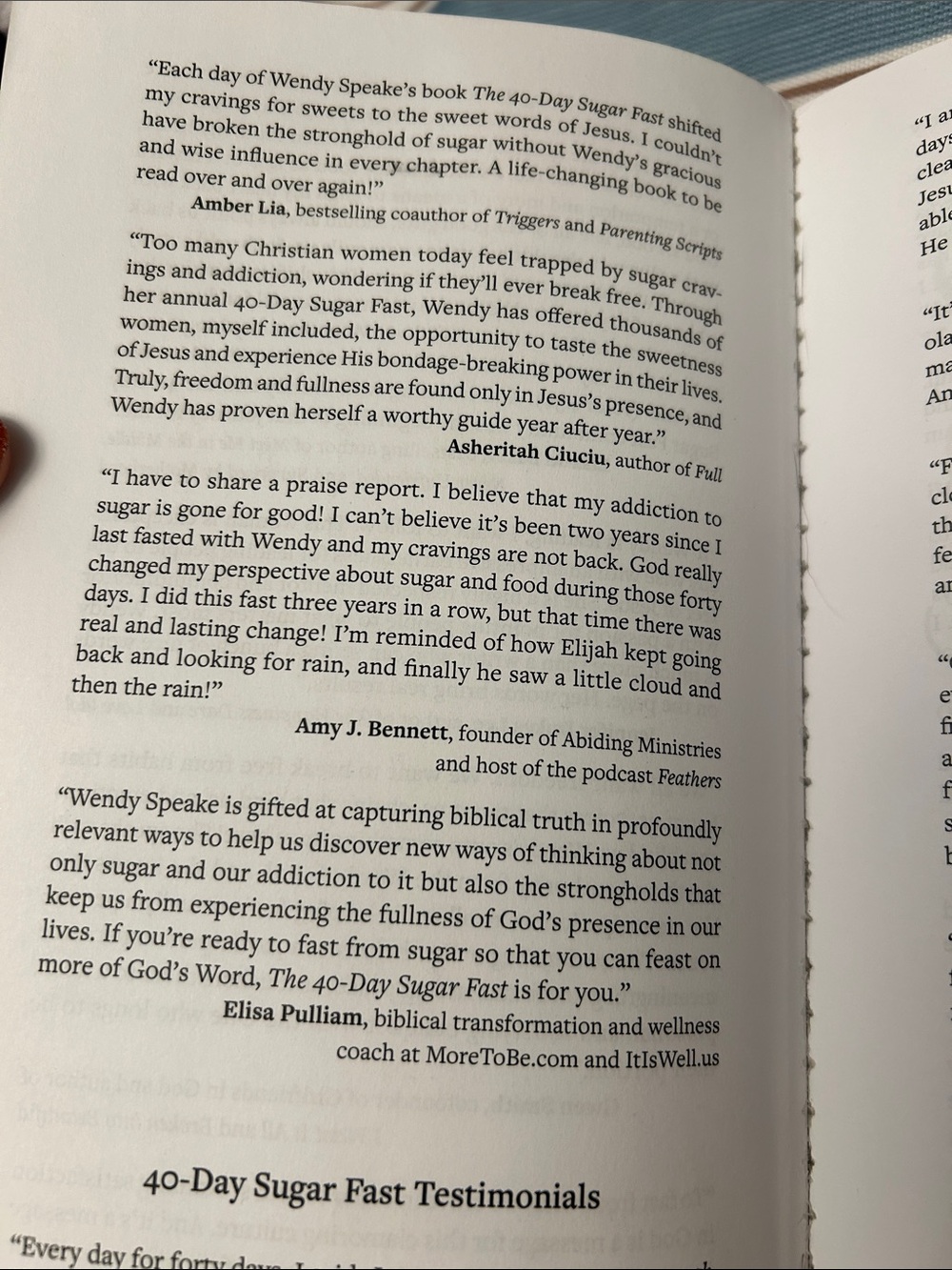 The 40-Day Sugar Fast by Wendy Speake - Picture 3 of 9